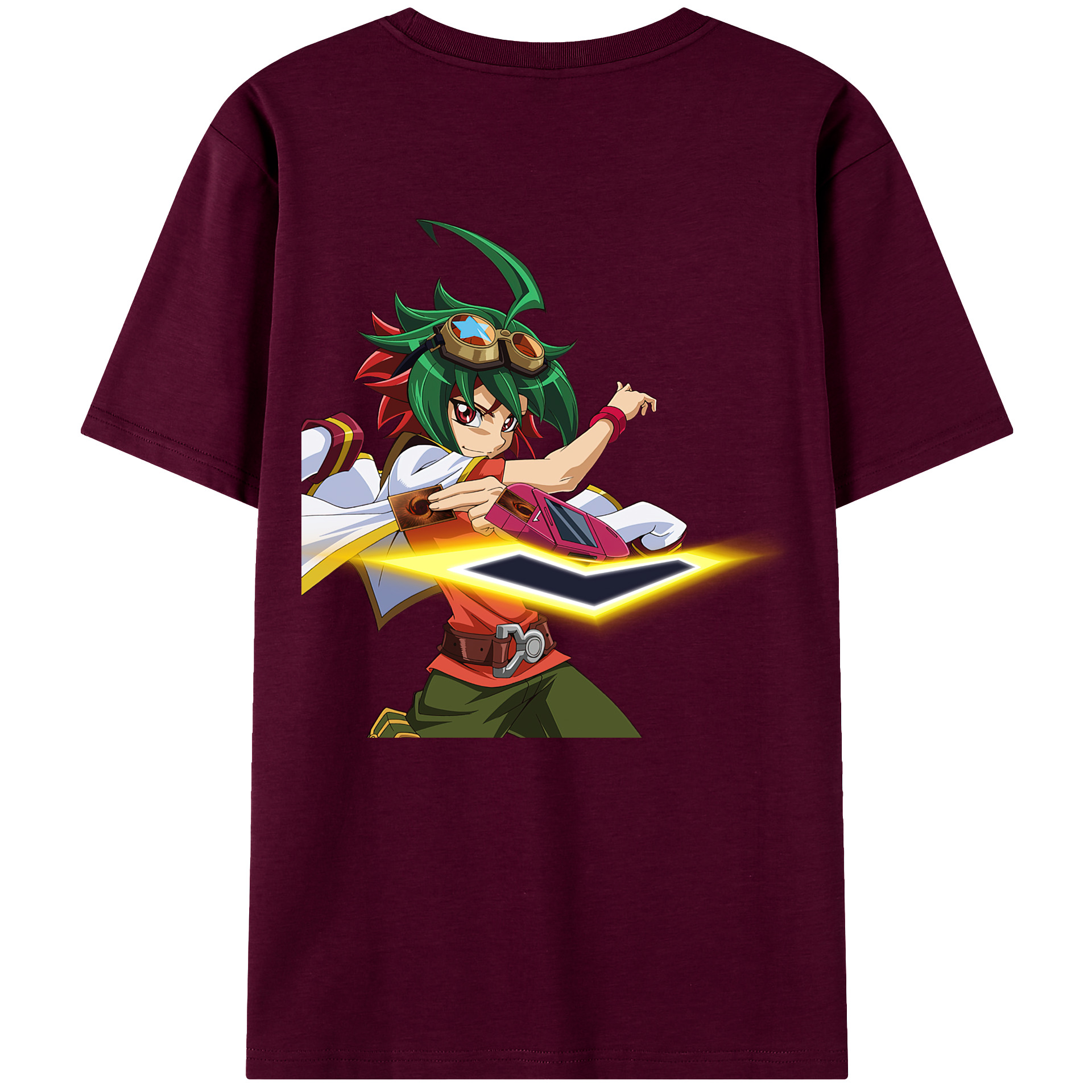 （画像用） 遊☆戯☆王 Yu-Gi-Oh! レディース半袖Tシャツ(バックプリント)